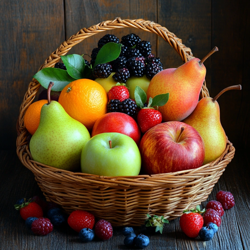 Свіжі сезонні фрукти