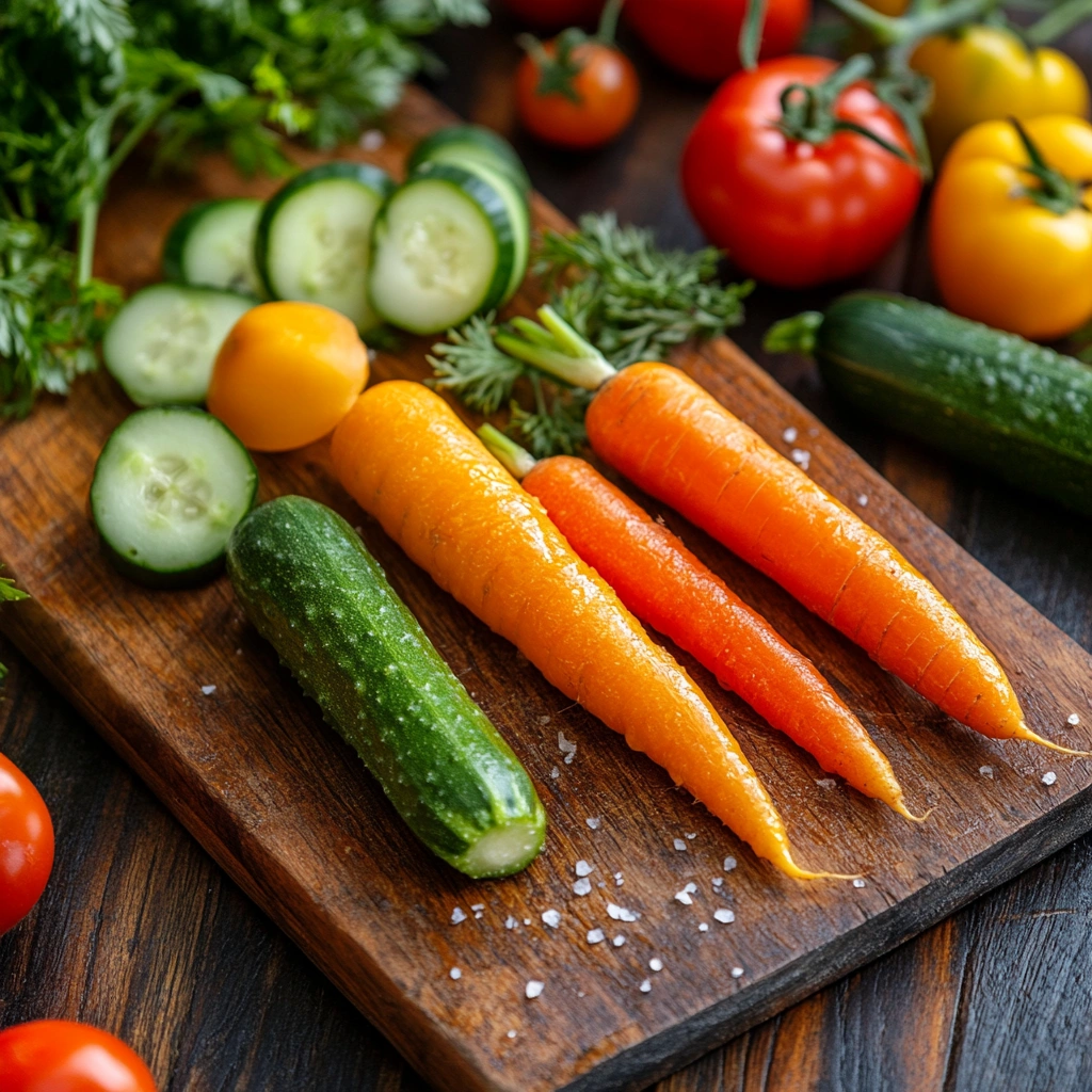 Свіжі сезонні овочі